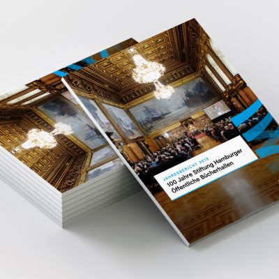 Geschäftsbericht Bücherhallen Hamburg
